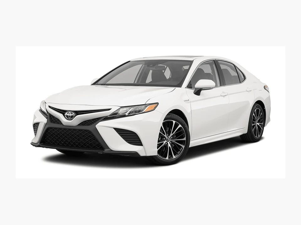 Toyota Camry, representative vehicle; or similar may be supplied
