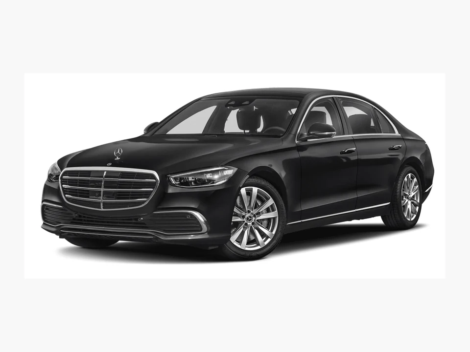 Mercedes-Benz S-Class, representative vehicle; or similar may be supplied