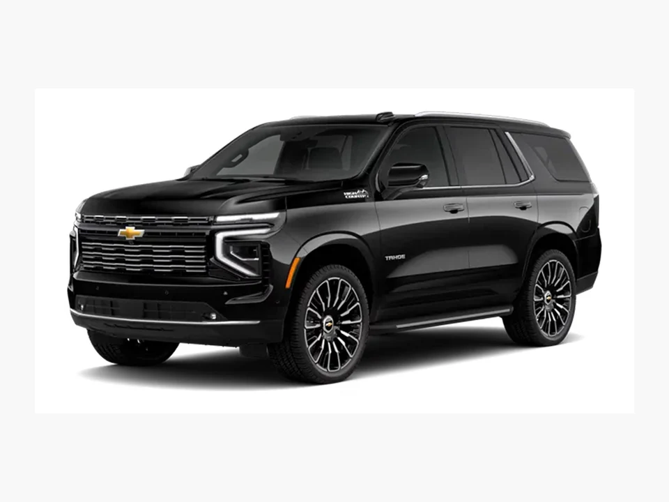 Chevrolet Tahoe, representative vehicle; or similar may be supplied