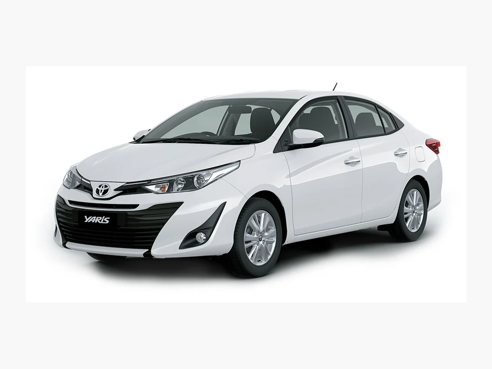 Toyota Yaris, representative vehicle; or similar may be supplied