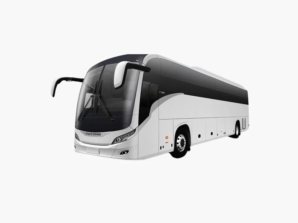 Yutong Bus, representative vehicle; or similar may be supplied